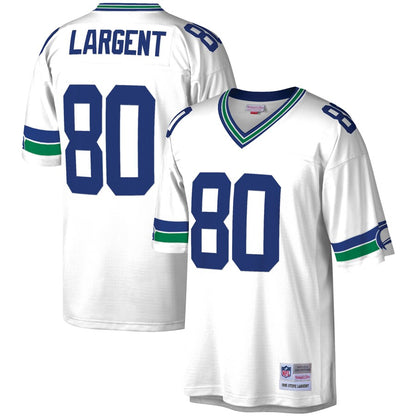 Seattle Seahawks Steve Largent 2008 Legacy White Football Jersey product image