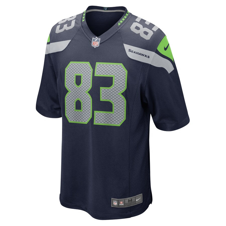 Seattle Seahawks David Moore 2018 Game Navy Football Jersey product image