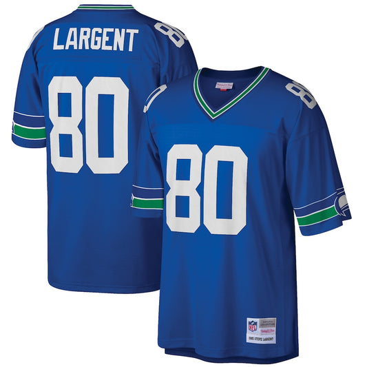 Seattle Seahawks Steve Largent 1985 2049 Big & Tall Royal Football Jersey product image