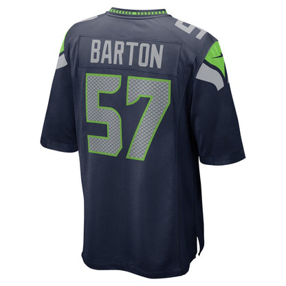 Seattle Seahawks Cody Barton 2016 Game Navy Football Jersey product image