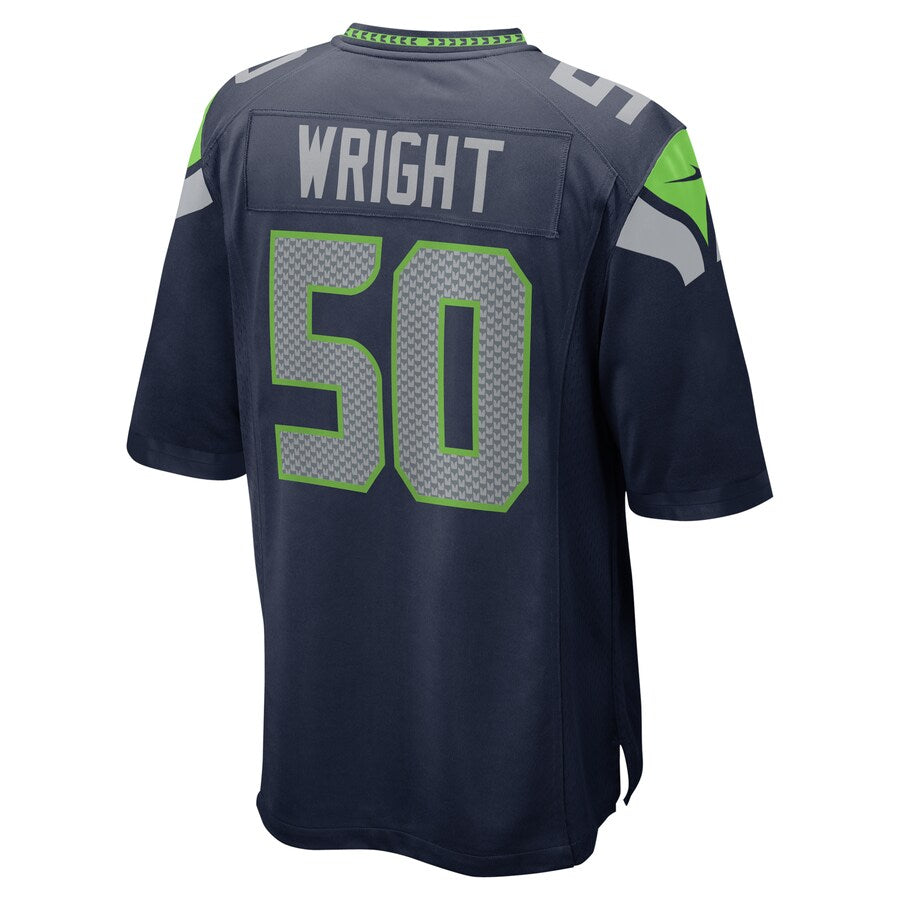 Seattle Seahawks K.j. Wright 2040 Game Navy Football Jersey product image