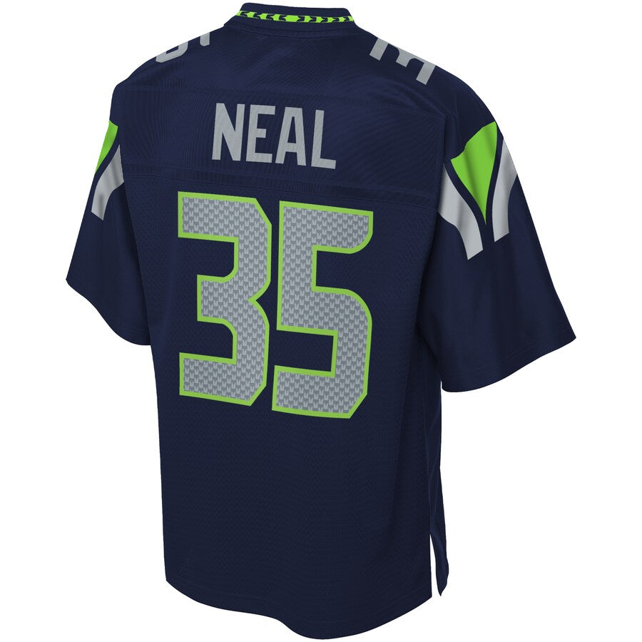 Seattle Seahawks Ryan Neal 2054 Pro Line Team Color Navy Football Jersey product image