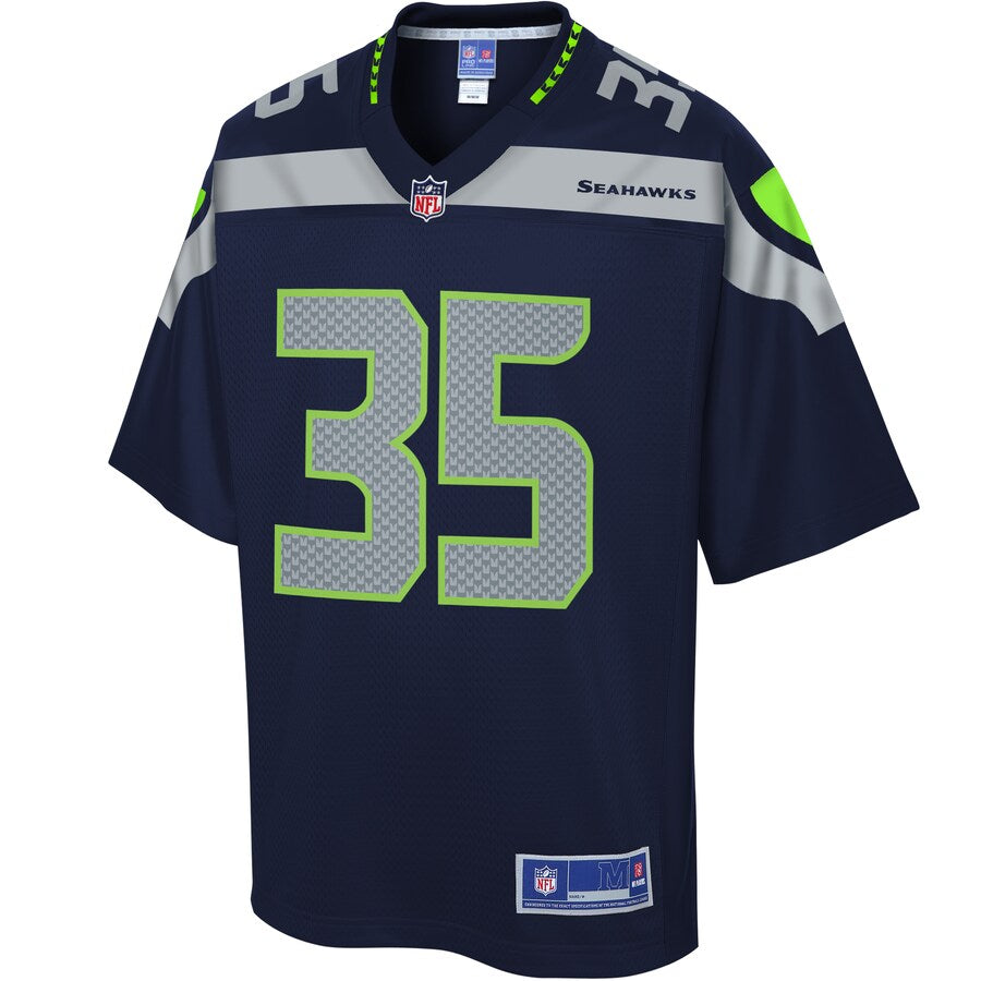 Seattle Seahawks Ryan Neal 2054 Pro Line Team Color Navy Football Jersey product image