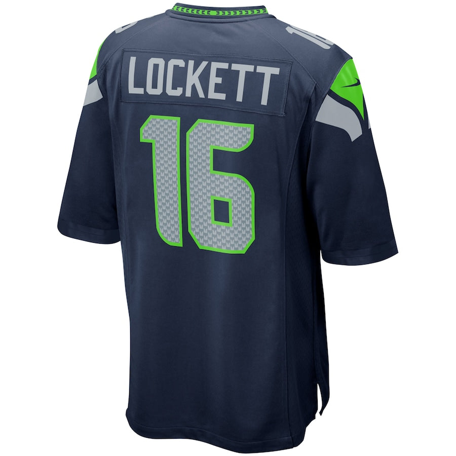 Seattle Seahawks Tyler Lockett 2006 Game Navy Football Jersey product image