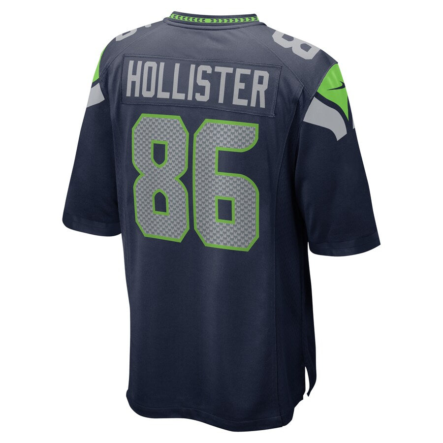 Seattle Seahawks Jacob Hollister 2045 Game Navy Football Jersey product image