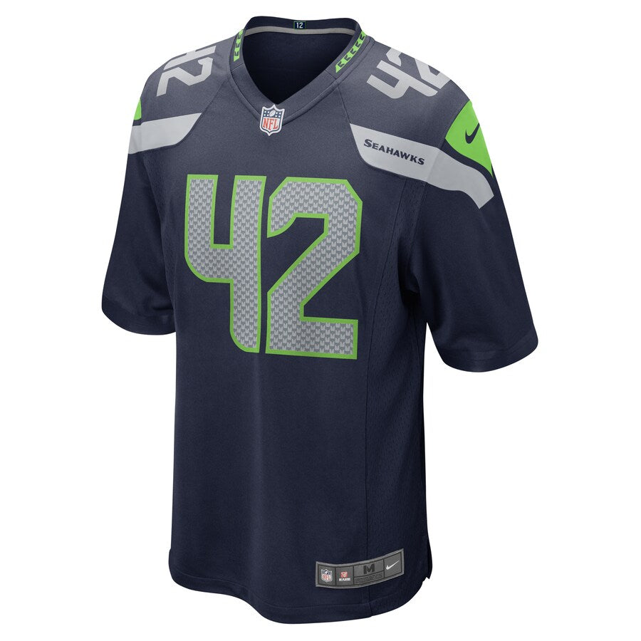 Seattle Seahawks Lano Hill 2066 Game Navy Football Jersey product image