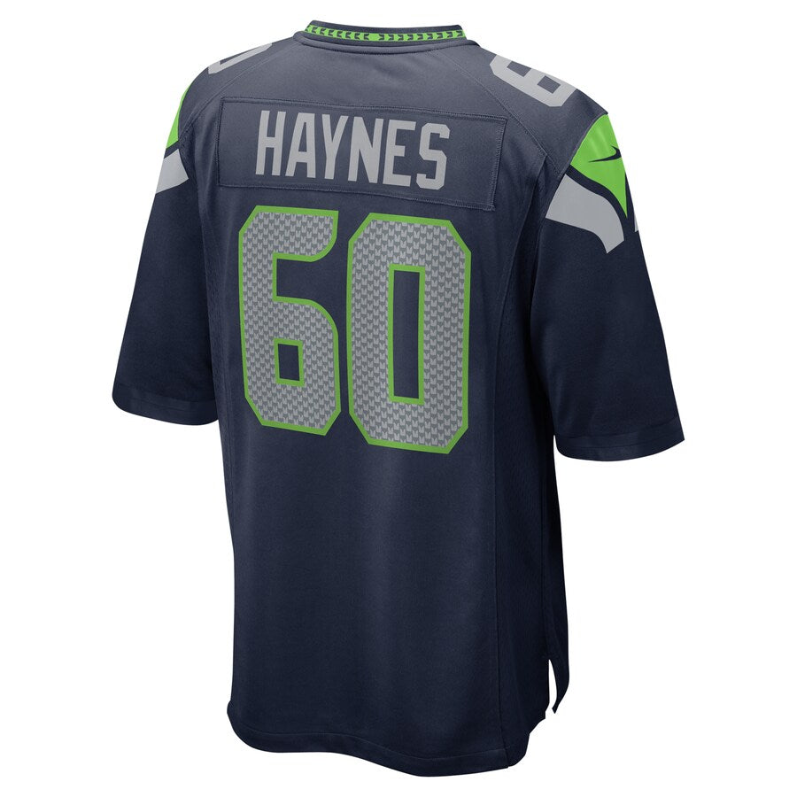 Seattle Seahawks Phil Haynes 2074 Game Navy Football Jersey product image