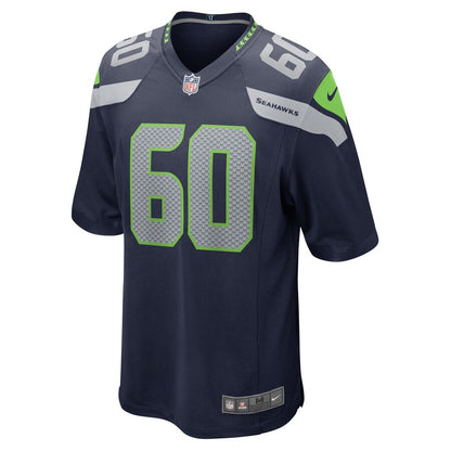 Seattle Seahawks Phil Haynes 2074 Game Navy Football Jersey product image