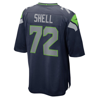 Seattle Seahawks Brandon Shell 2050 Game Navy Football Jersey product image