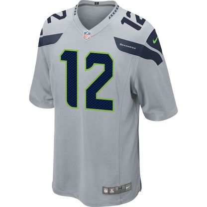 Seattle Seahawks 1997 Alternate Game Gray Football Jersey product image