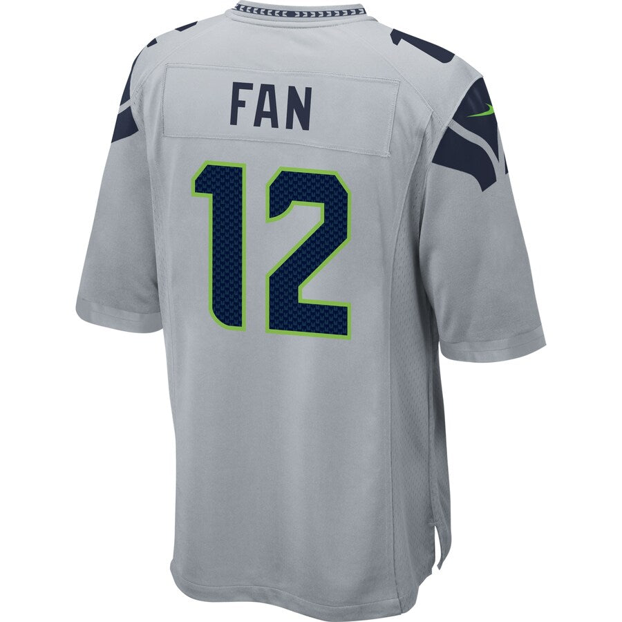 Seattle Seahawks 1997 Alternate Game Gray Football Jersey product image