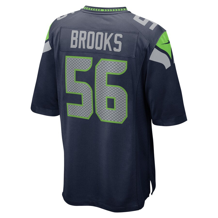 Seattle Seahawks Jordyn Brooks 2036 Game Navy Football Jersey product image