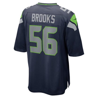 Seattle Seahawks Jordyn Brooks 2036 Game Navy Football Jersey product image