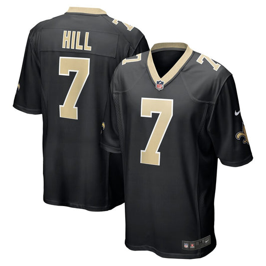 New Orleans Saints Taysom Hill Game Black Football Jersey product image
