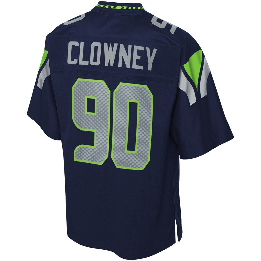 Seattle Seahawks Jadeveon Clowney Pro Line Big & Tall Navy Football Jersey product image