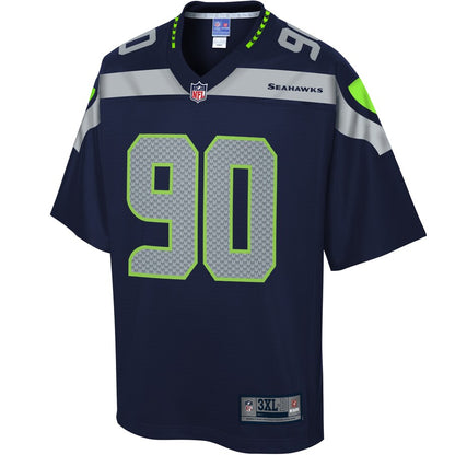 Seattle Seahawks Jadeveon Clowney Pro Line Big & Tall Navy Football Jersey product image