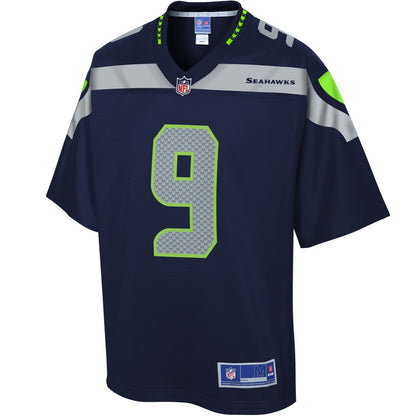 Seattle Seahawks Terry Wright Pro Line Navy Football Jersey product image