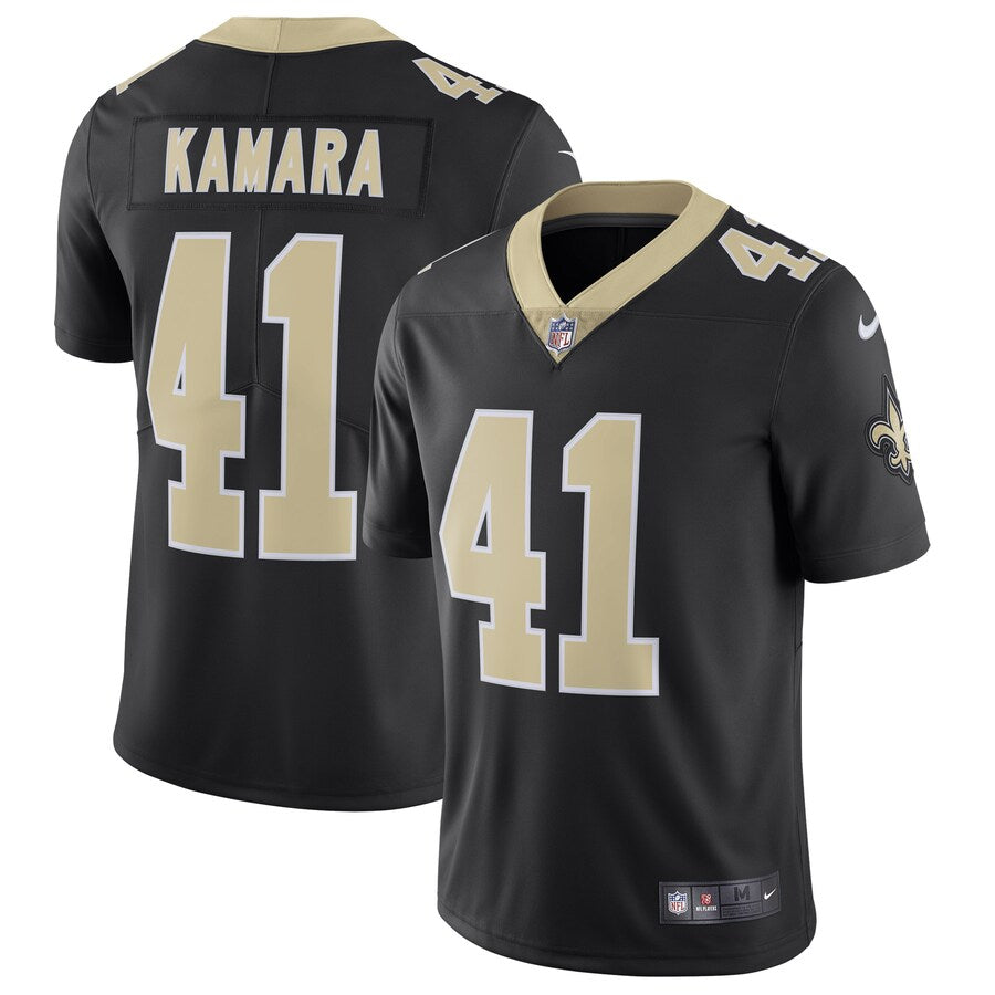 New Orleans Saints Alvin Kamara Limited Black Football Jersey product image