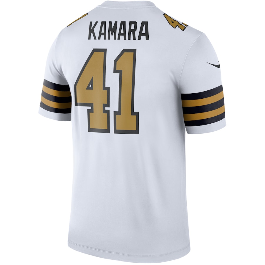 New Orleans Saints Alvin Kamara White Football Jersey product image