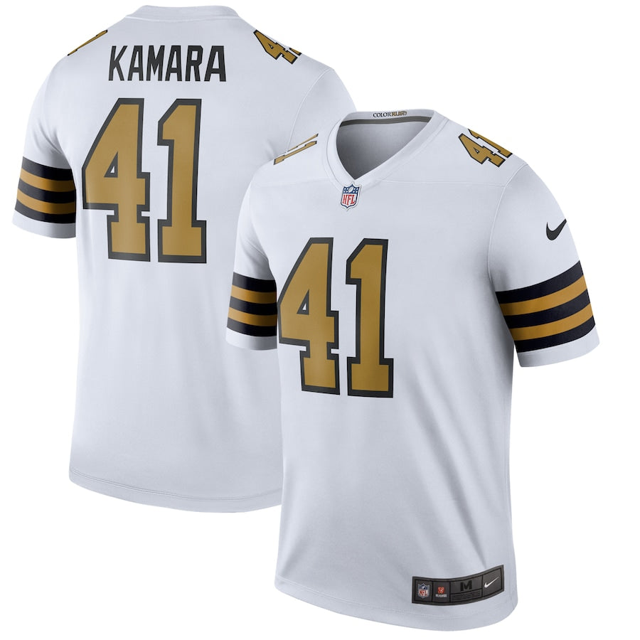 New Orleans Saints Alvin Kamara White Football Jersey product image