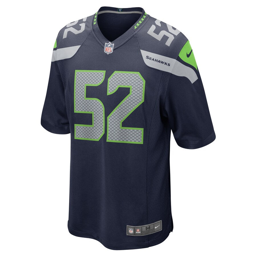 Seattle Seahawks Emmanuel Ellerbee 2094 Game Navy Football Jersey product image