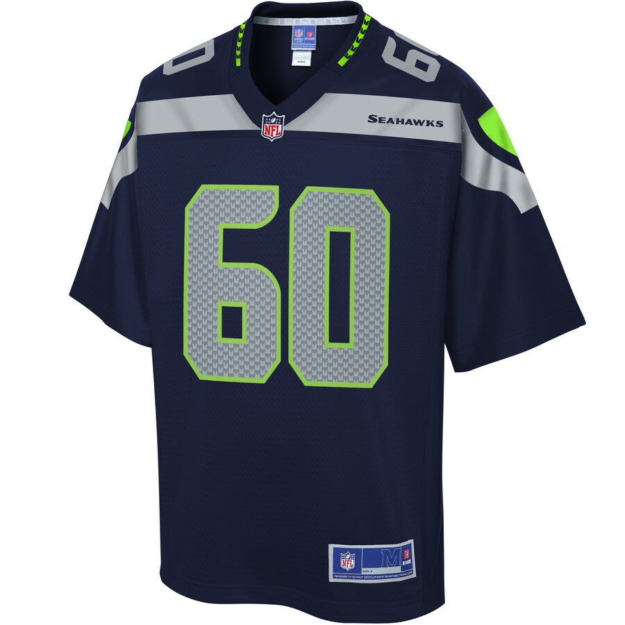 Seattle Seahawks Phil Haynes Pro Line Navy Football Jersey product image