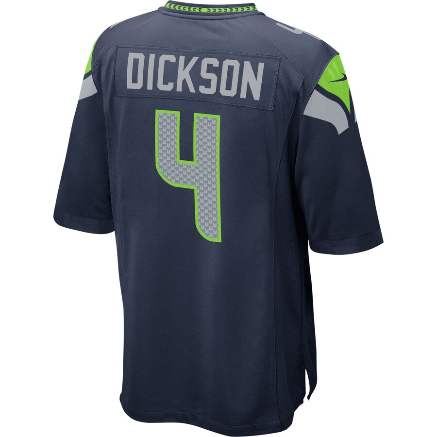 Seattle Seahawks Michael Dickson Game Navy Football Jersey product image