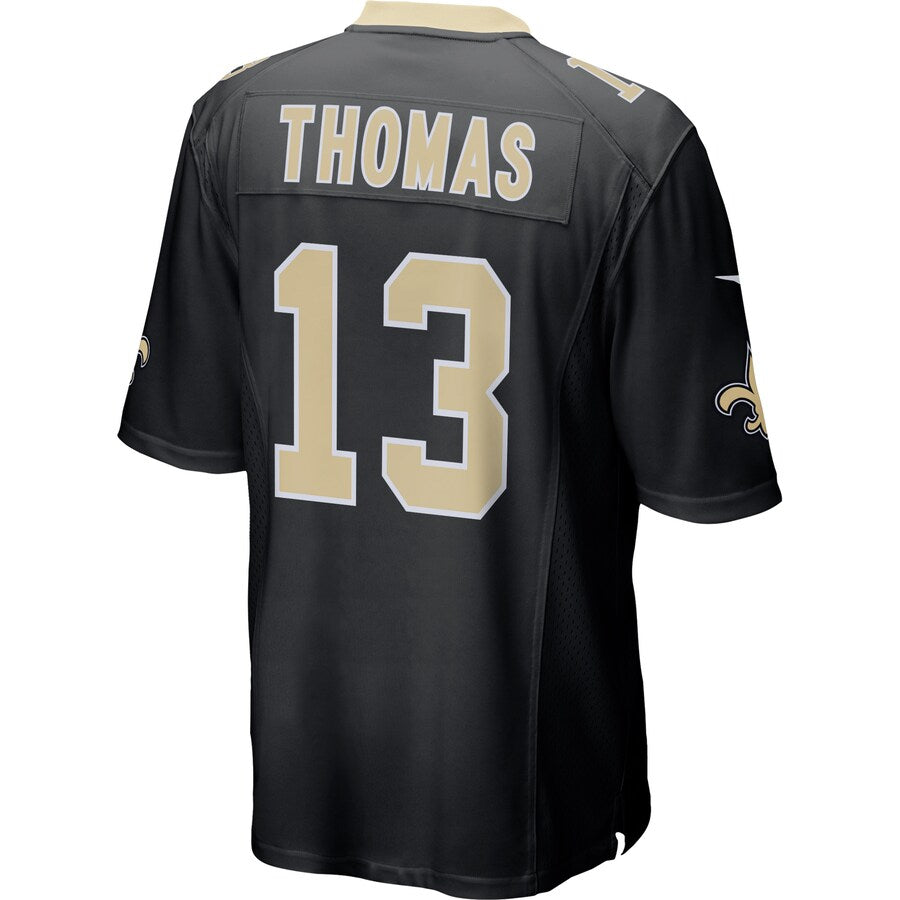 New Orleans Saints Michael Thomas Game Team Color Black Football Jersey product image