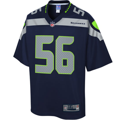 Seattle Seahawks Mychal Kendricks Pro Line Big & Tall Navy Football Jersey product image