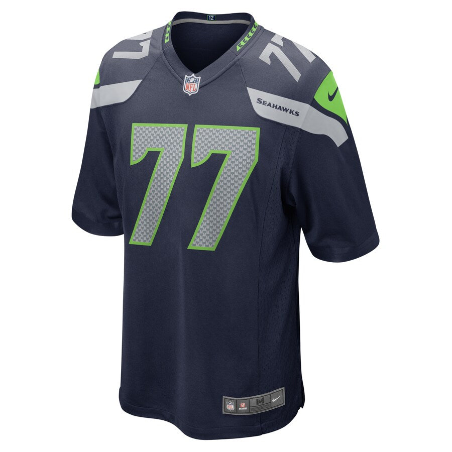 Seattle Seahawks Ethan Pocic 2098 Game Navy Football Jersey product image