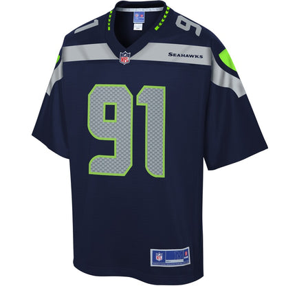 Seattle Seahawks Jarran Reed Pro Line Team Color Navy Football Jersey product image