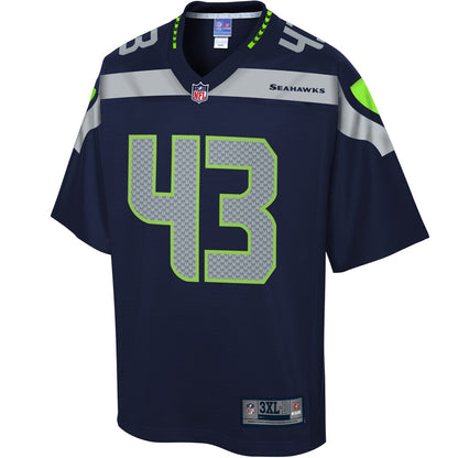 Seattle Seahawks Parry Nickerson Pro Line Big & Tall Team Color Navy Football Jersey product image