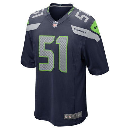 Seattle Seahawks Bruce Irvin Game Navy Football Jersey product image