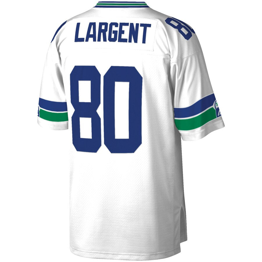 Seattle Seahawks Steve Largent 2091 Legacy White Football Jersey product image