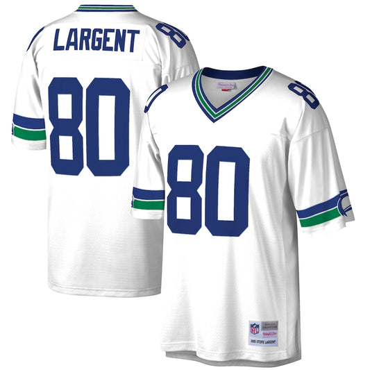Seattle Seahawks Steve Largent 2091 Legacy White Football Jersey product image