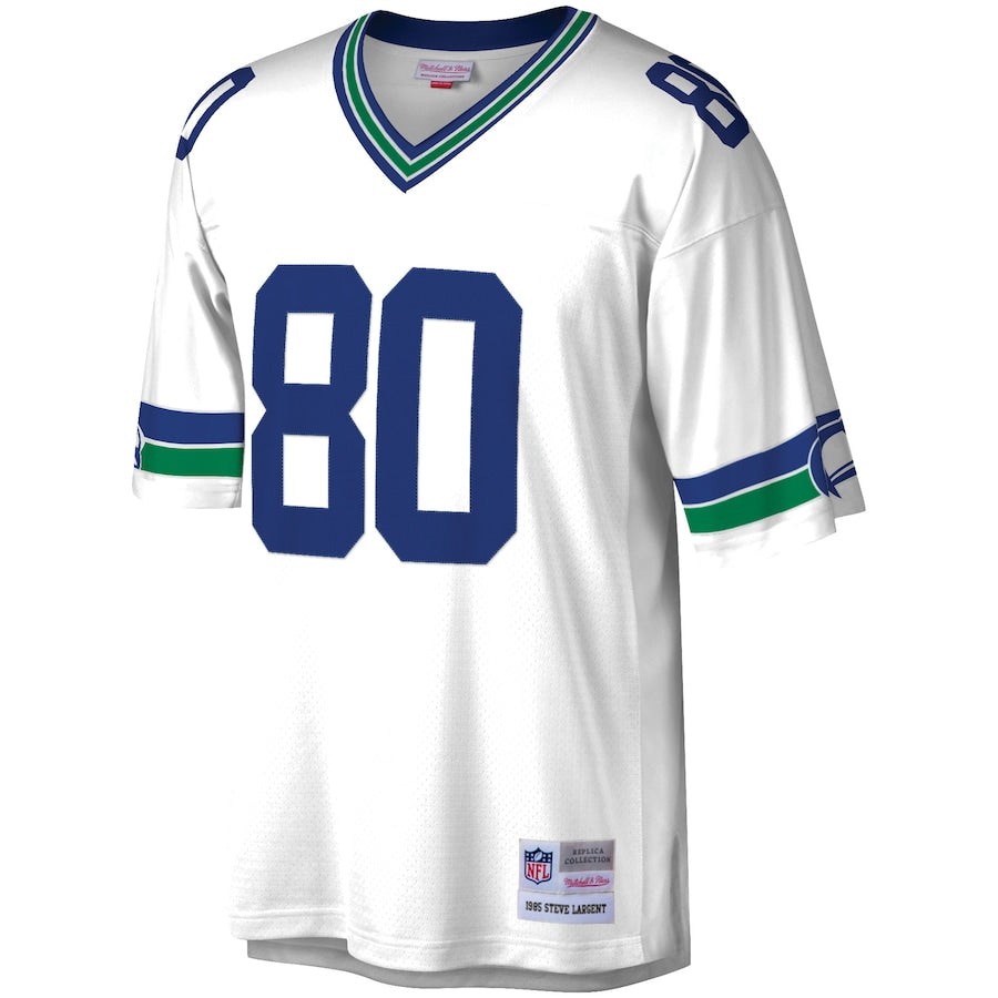 Seattle Seahawks Steve Largent 2091 Legacy White Football Jersey product image