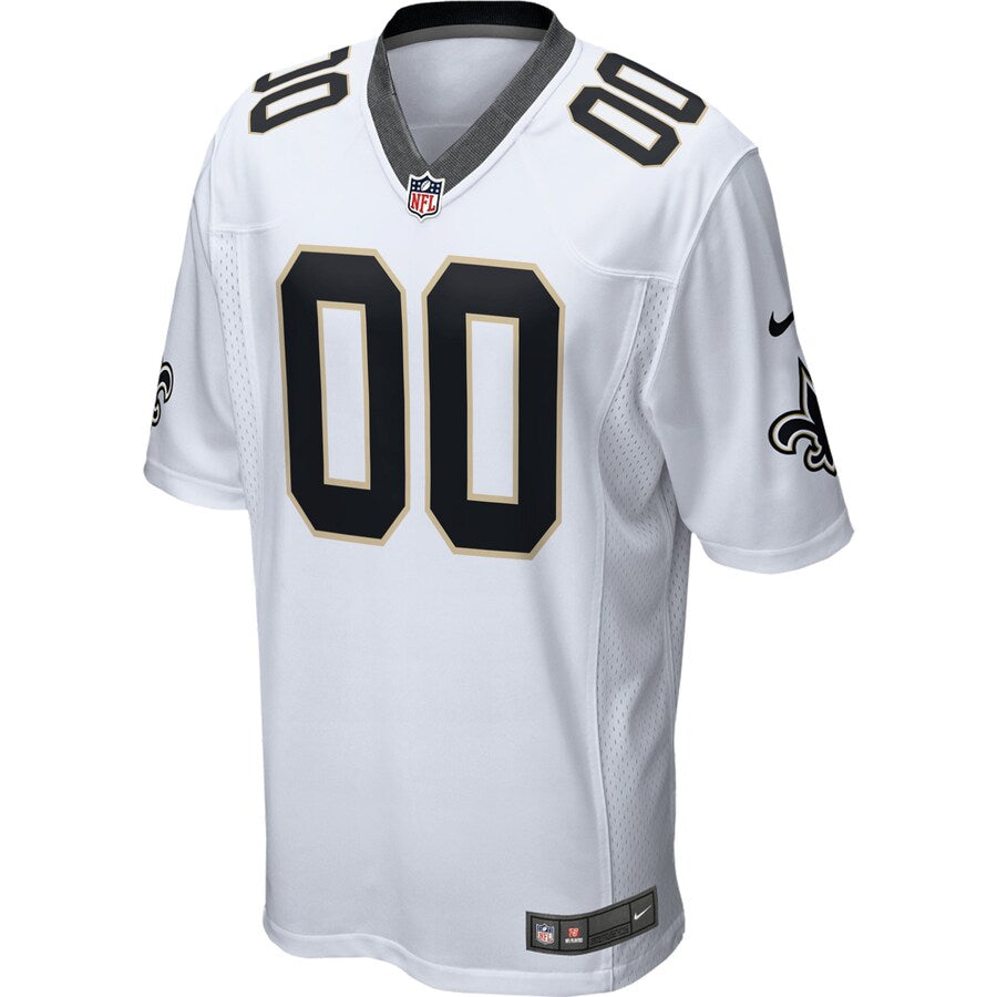 New Orleans Saints Custom Game White Football Jersey product image