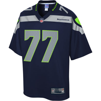 Seattle Seahawks Ethan Pocic Pro Line Big & Tall Navy Football Jersey product image
