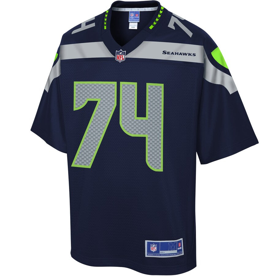 Seattle Seahawks George Fant Pro Line Navy Football Jersey product image
