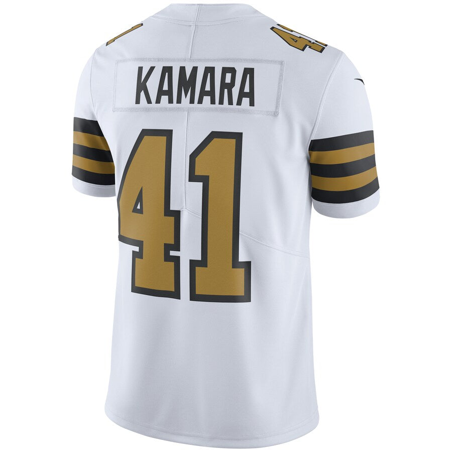 New Orleans Saints Alvin Kamara Limited White Football Jersey product image