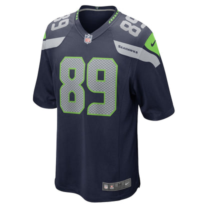 Seattle Seahawks Will Dissly Game Navy Football Jersey product image