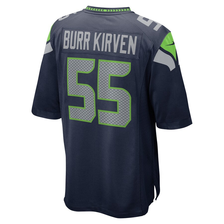 Seattle Seahawks Ben Burr-Kirven Game Navy Football Jersey product image
