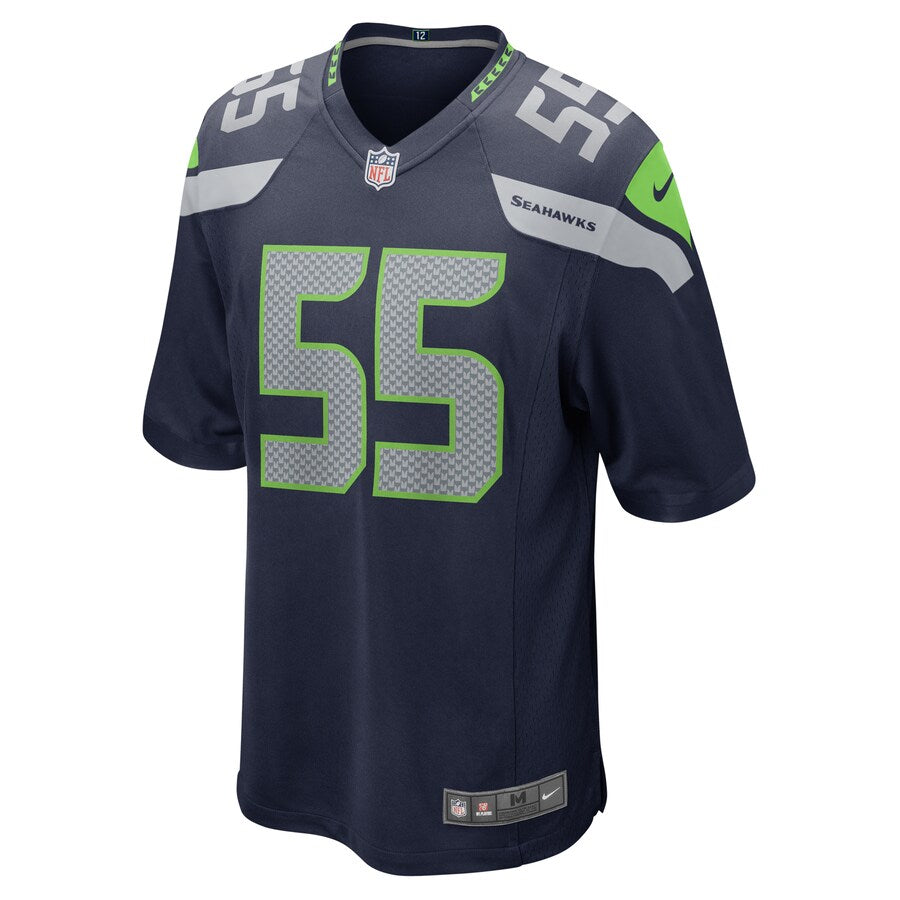 Seattle Seahawks Ben Burr-Kirven Game Navy Football Jersey product image