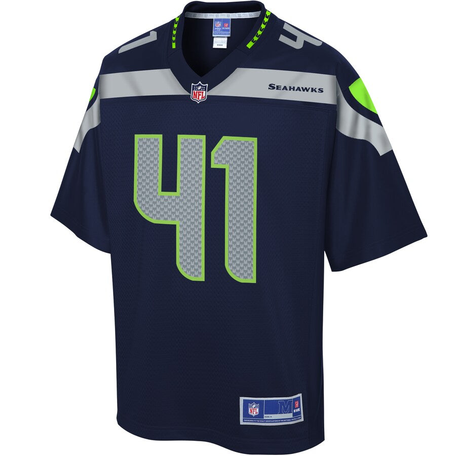 Seattle Seahawks Adam Choice Pro Line Navy Football Jersey product image
