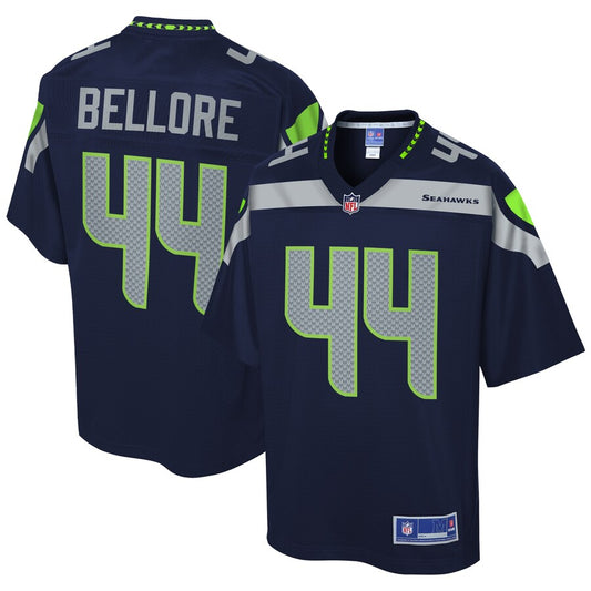 Seattle Seahawks Nick Bellore Pro Line Navy Football Jersey product image