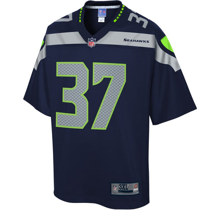 Seattle Seahawks Quandre Diggs Pro Line Big & Tall Navy Football Jersey product image