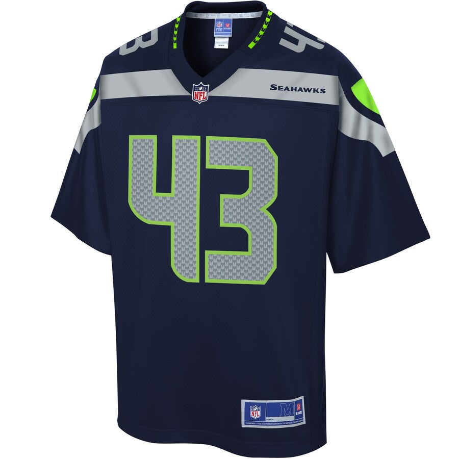 Seattle Seahawks Parry Nickerson Pro Line Team Color Navy Football Jersey product image