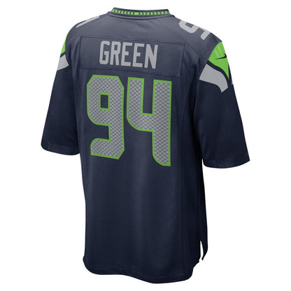 Seattle Seahawks Rasheem Game Green Football Jersey product image