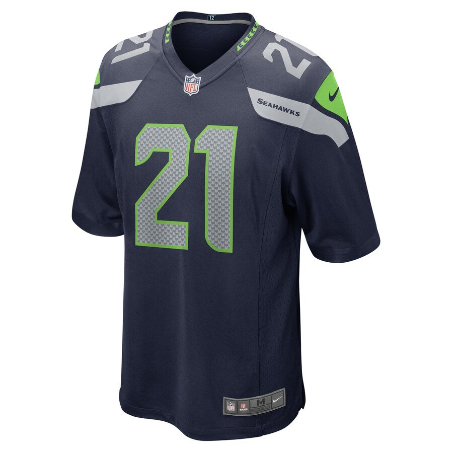 Seattle Seahawks Tre Flowers Game Navy Football Jersey product image