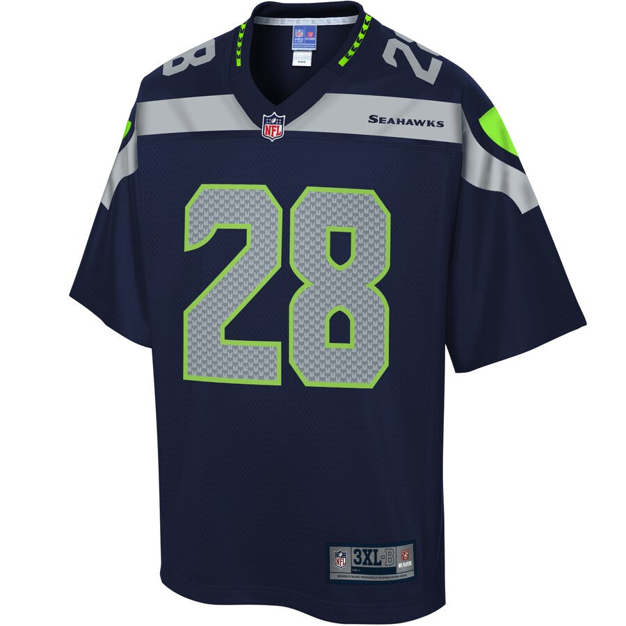 Seattle Seahawks Ugo Amadi Pro Line Big & Tall Navy Football Jersey product image